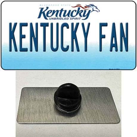 Kentucky Fan Novelty Metal Hat Pin Tag