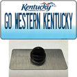 Go Western Kentucky Novelty Metal Hat Pin Tag