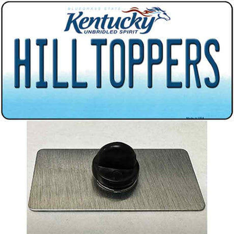 Hilltoppers Novelty Metal Hat Pin Tag