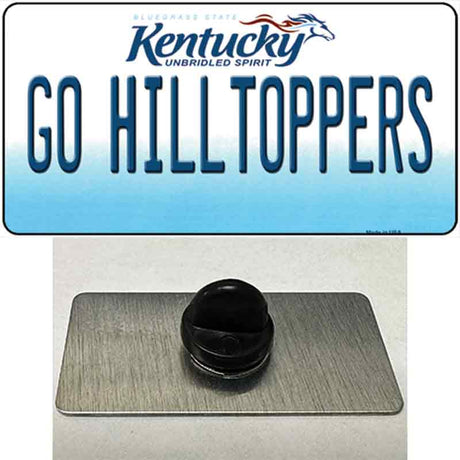 Go Hilltoppers Novelty Metal Hat Pin Tag