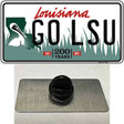 Go LSU Novelty Metal Hat Pin Tag