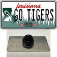 Louisiana Go Tigers Novelty Metal Hat Pin Tag