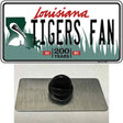 Louisiana Tigers Fan Novelty Metal Hat Pin Tag