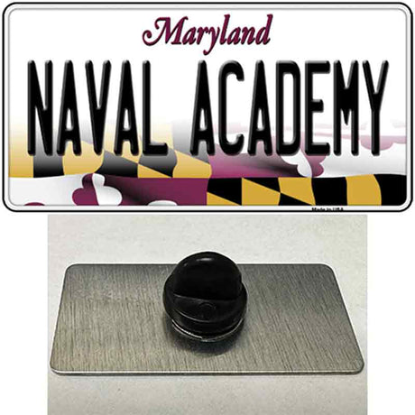 Naval Academy Novelty Metal Hat Pin Tag