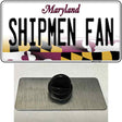 Shipmen Fan Novelty Metal Hat Pin Tag