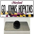 Go Johns Hopkins Novelty Metal Hat Pin