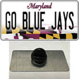 Go Blue Jays Novelty Metal Hat Pin