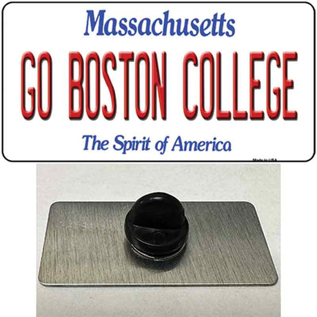 Go Boston College Novelty Metal Hat Pin