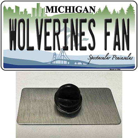 Wolverines Fan Novelty Metal Hat Pin