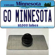 Go Minnesota Novelty Metal Hat Pin