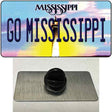 Go Mississippi Novelty Metal Hat Pin