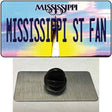 Mississippi State Fan Novelty Metal Hat Pin