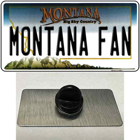 Montana Fan Novelty Metal Hat Pin