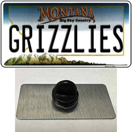 Grizzlies Novelty Metal Hat Pin