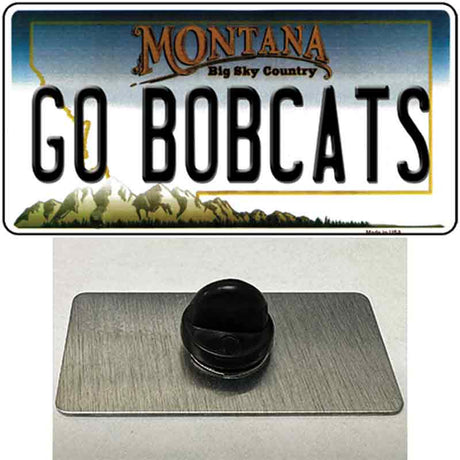 Go Bobcats Novelty Metal Hat Pin