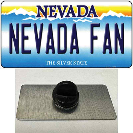 Nevada Fan Novelty Metal Hat Pin