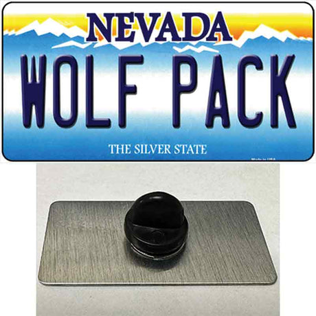 Wolf Pack Novelty Metal Hat Pin