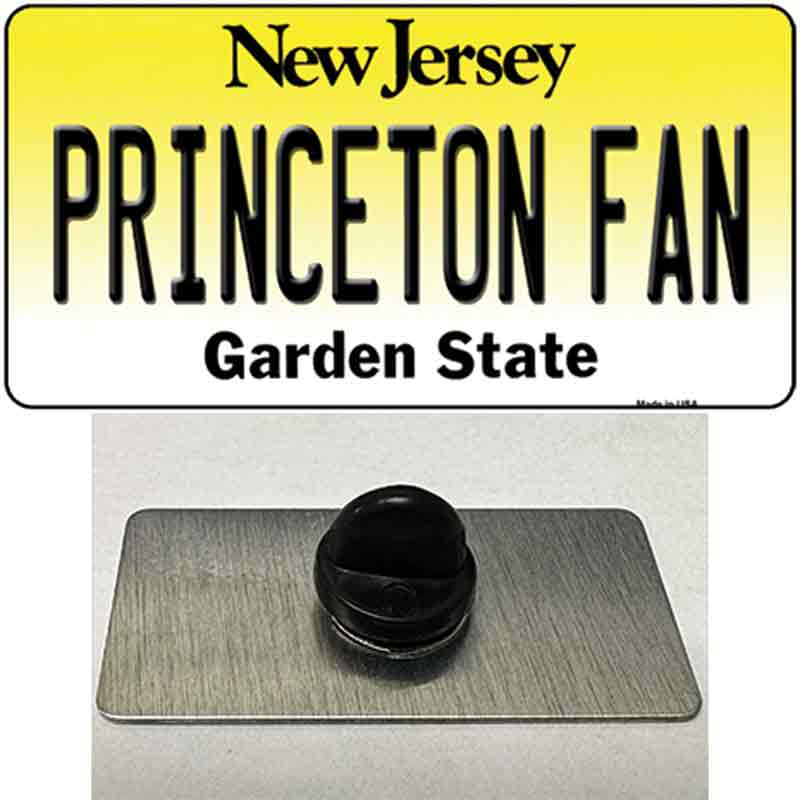 Princeton Fan Novelty Metal Hat Pin