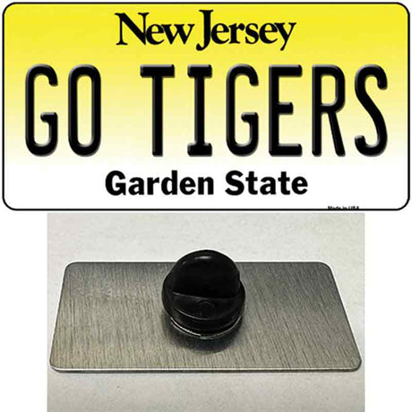 New Jersey Go Tigers Novelty Metal Hat Pin