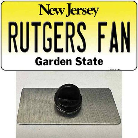 Rutgers Fan Novelty Metal Hat Pin