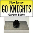 Go Knights New Jersey Novelty Metal Hat Pin