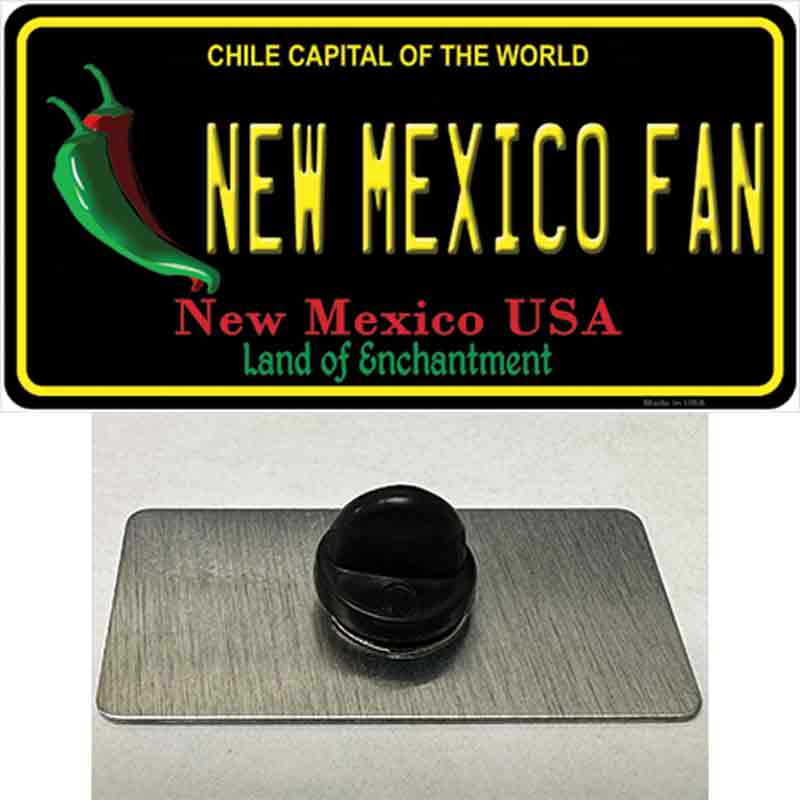 New Mexico Fan Novelty Metal Hat Pin