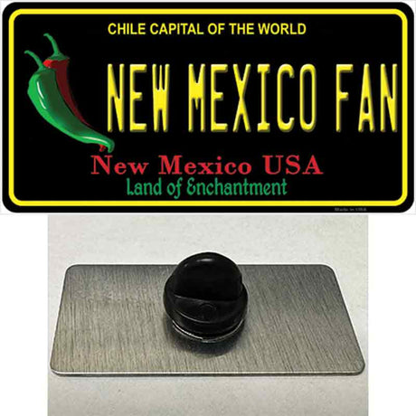 New Mexico Fan Novelty Metal Hat Pin