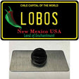 Lobos Novelty Metal Hat Pin