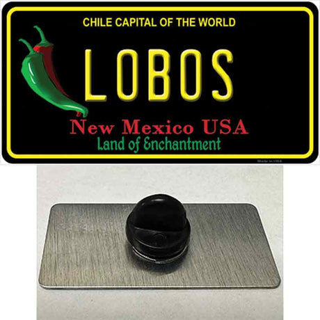 Lobos Novelty Metal Hat Pin