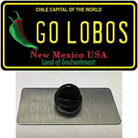 Go Lobos Novelty Metal Hat Pin