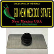 Go New Mexico State Novelty Metal Hat Pin