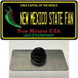 New Mexico State Fan Novelty Metal Hat Pin