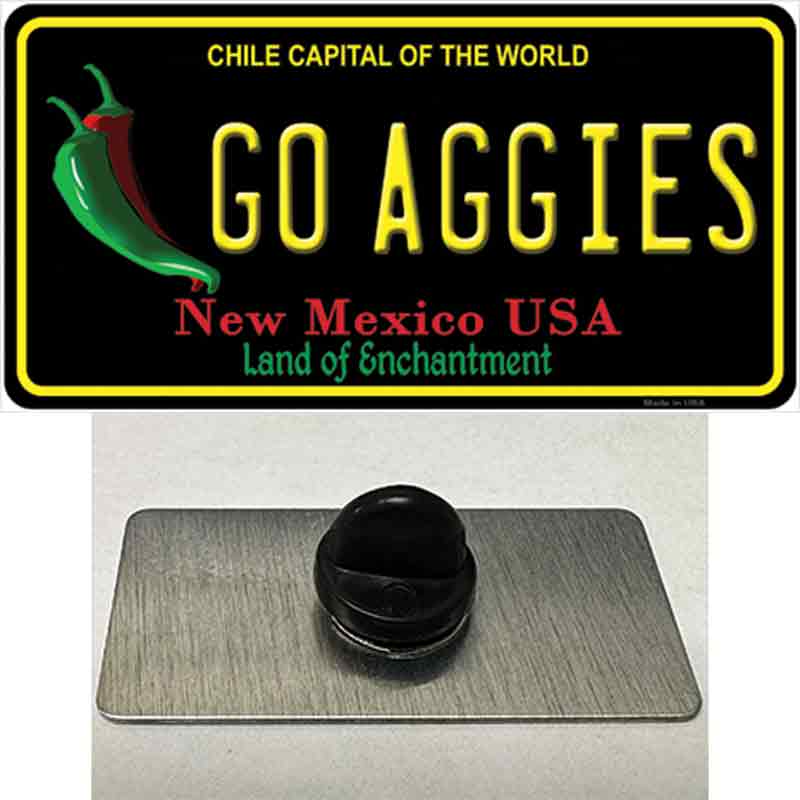 Go Aggies Novelty Metal Hat Pin