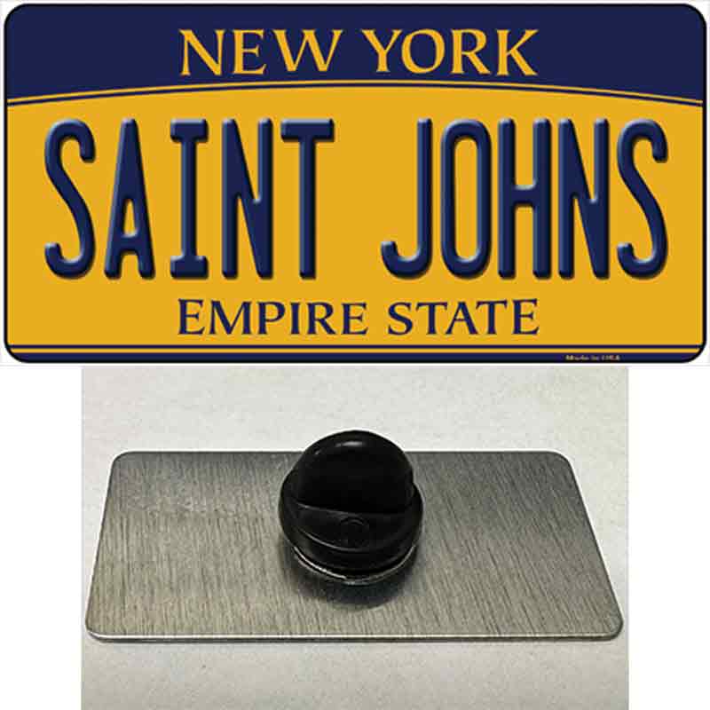 Saint Johns Novelty Metal Hat Pin