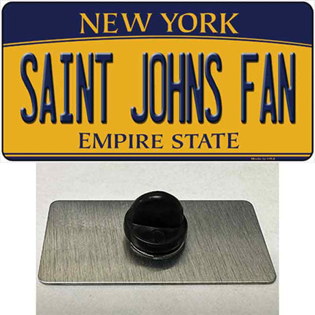 Saint Johns Fan Novelty Metal Hat Pin