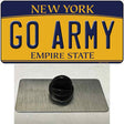 Go Army Novelty Metal Hat Pin