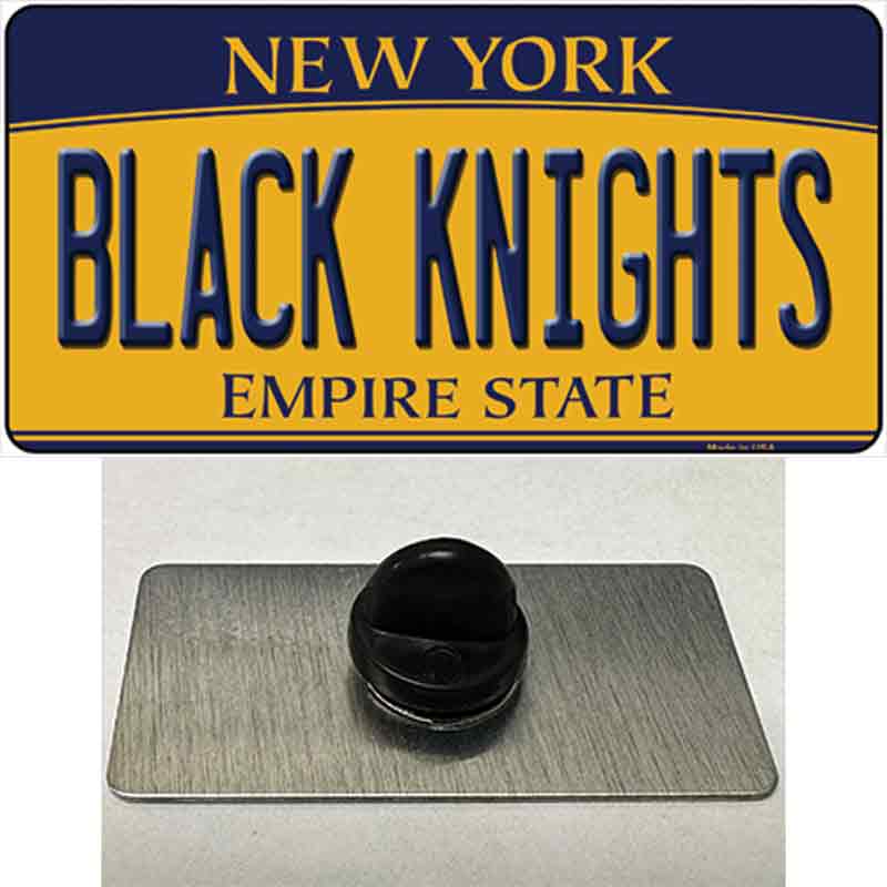 Black Knights Novelty Metal Hat Pin