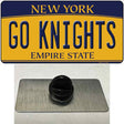 Go Black Knights Novelty Metal Hat Pin