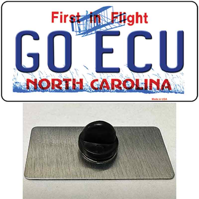 Go East Carolina Univ Novelty Metal Hat Pin