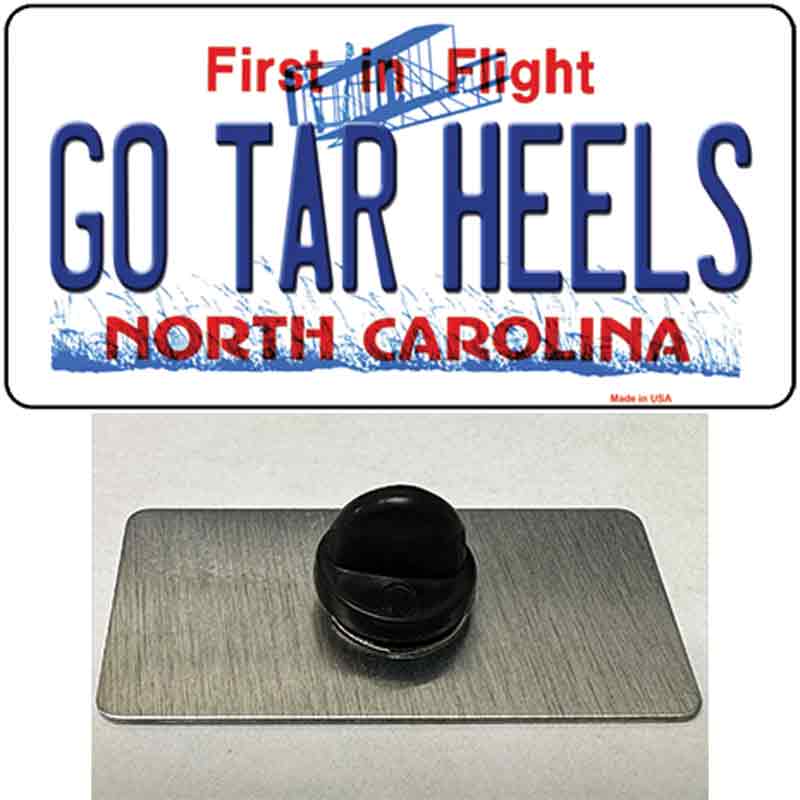 Go Tar Heels Novelty Metal Hat Pin