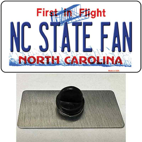 North Carolina State Fan Novelty Metal Hat Pin