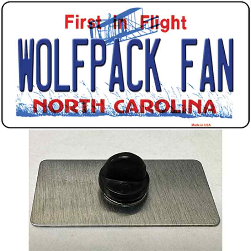 Wolfpack Fan Novelty Metal Hat Pin