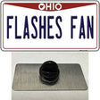 Flashes Fan Novelty Metal Hat Pin