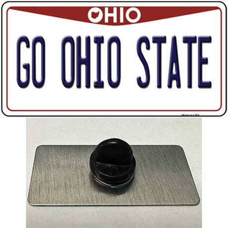 Go Ohio State Novelty Metal Hat Pin