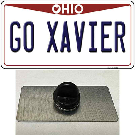 Go Xavier Novelty Metal Hat Pin