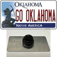 Go Oklahoma Novelty Metal Hat Pin