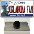 Oklahoma Fan Novelty Metal Hat Pin