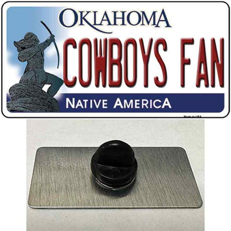 Cowboys Fan Novelty Metal Hat Pin