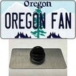 Oregon Fan Novelty Metal Hat Pin