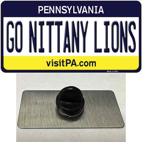 Go Nittany Lions Novelty Metal Hat Pin